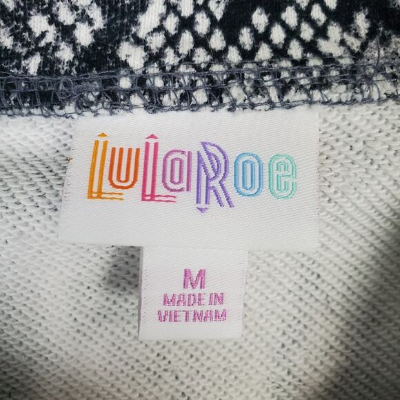 Lularoe Presley Snake Animal Print Moto Jacket M - Picture 3 of 6